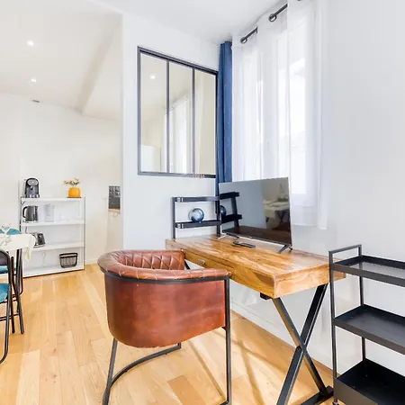 Rooftop - Paris D'en - Metro L13-14 Appartement