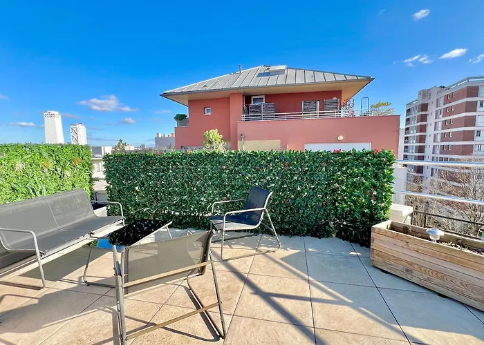 Rooftop - Paris D'en - Metro L13-14 Appartement